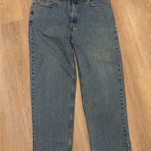 Vintage Levi's 550 Jeans Mens 38x32 Blue Relaxed Fit Straight Denim Y2K Vtg 00s